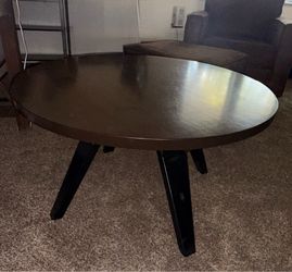 Coffee table and two end tables