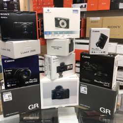 Point And Shoot Cameras Available Now