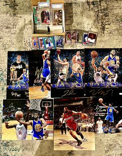 NBA & NHL Autographed Memorabilia + Graded Michael Jordan Cards/Mickey Mantle Card + Lot**TRADE FOR SWITCH OLED OR OLDER VIDEO GAMES