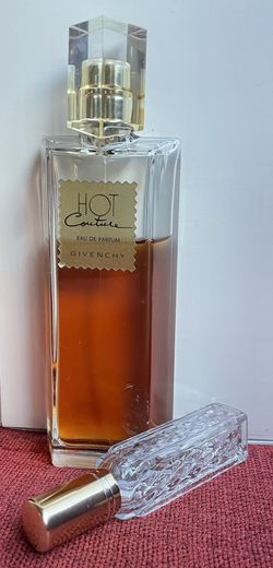 Vintage Givenchy Hot Couture Eau De Parfum In 10 ML Travel Size Glass Bottle