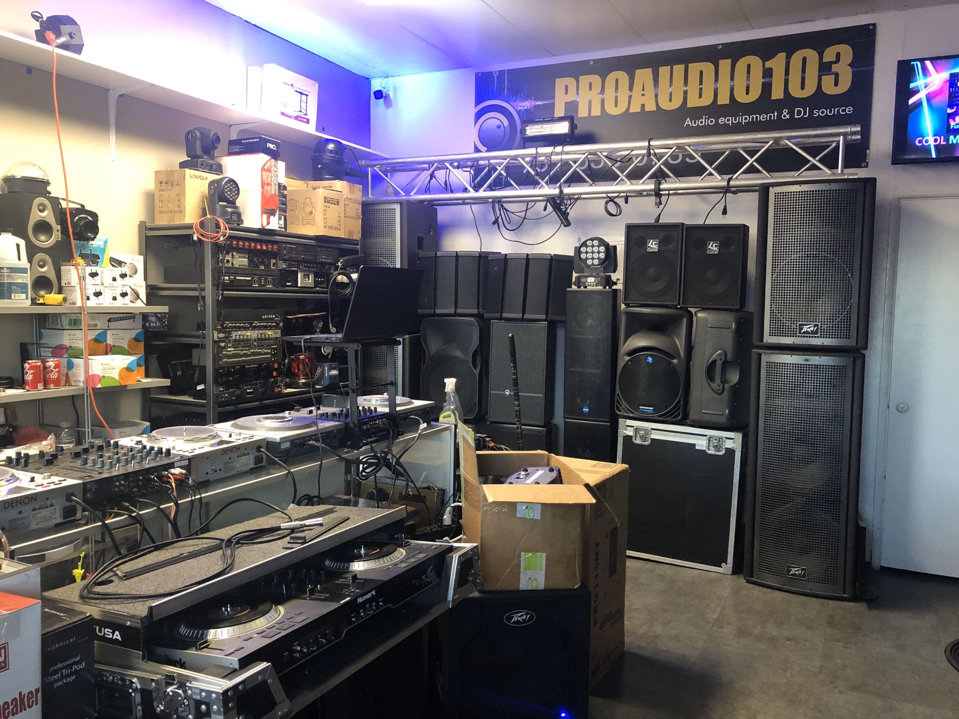 DJ Equipment New store in Riverside