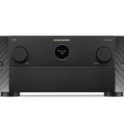 Marantz AV 10 Home theater preamp/processor with 15.4-channel processing, Dolby Atmos®, Apple AirPlay® 2, Bluetooth®, and HEOS Built-in