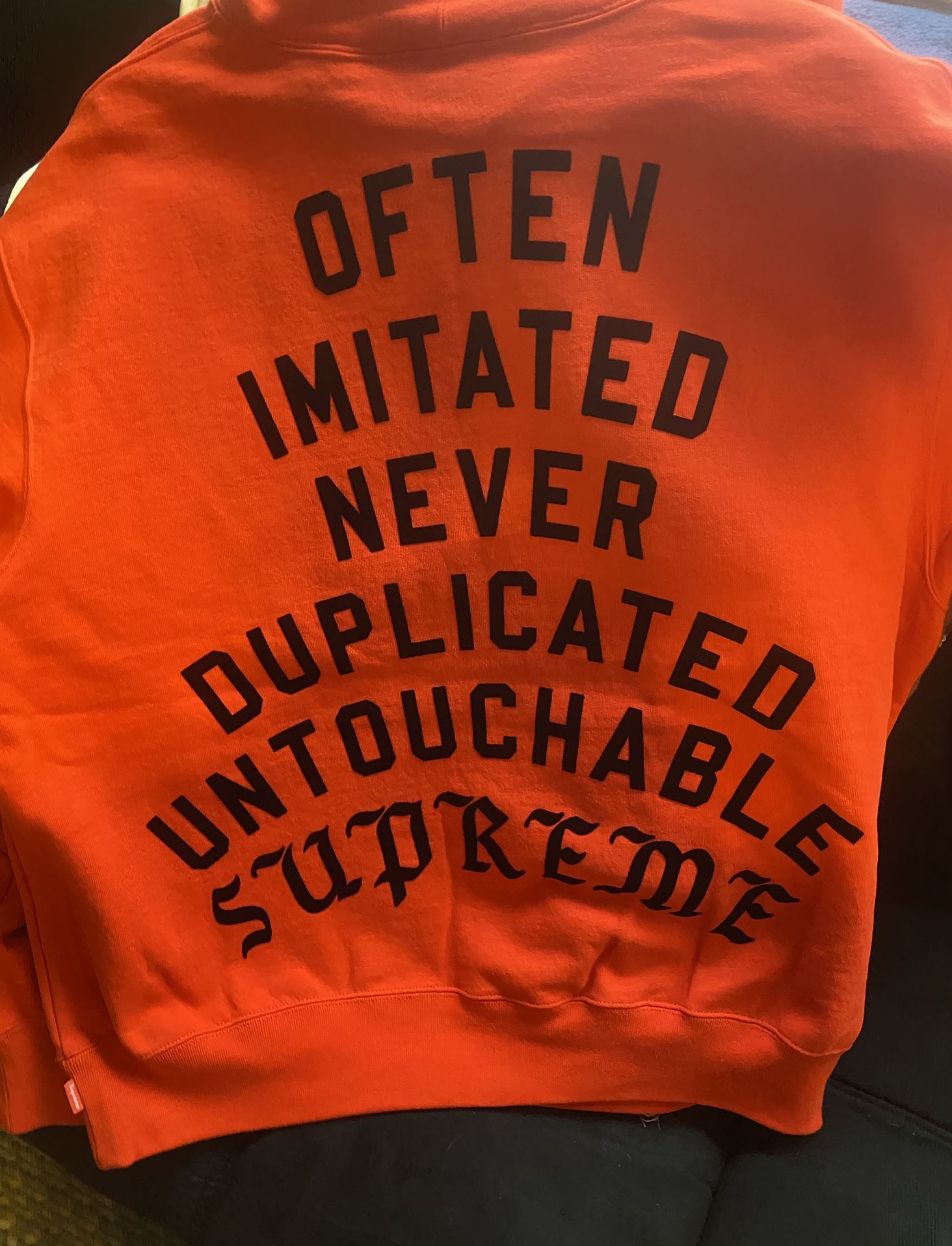 team supreme hoodie