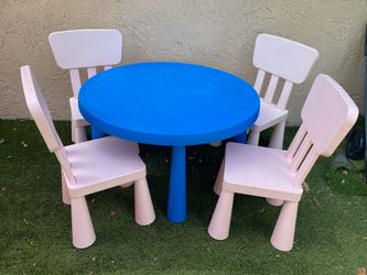 Ikea MAMMUT Children's table, indoor/outdoor - Local Delivery for a Fee - See My Other Items 😃