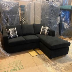 Black Reversible Sectional Brand New ¡¡IN STOCK!!