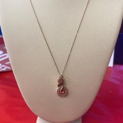 Ladies Necklace With Pendant 