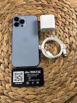📱 iPhone 13 Pro Max | 128GB | Sierra Blue | Unlocked (Any Carrier) 