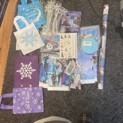 Frozen Party Decorations and Gift Wrap