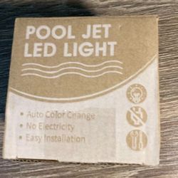 3 POOL JET LED LIGHTS