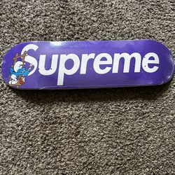 Supreme Smurf Skateboard Deck