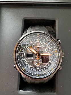 Citizen Promaster Navihawk A-T Eco Drive Black Dial Men's Watch