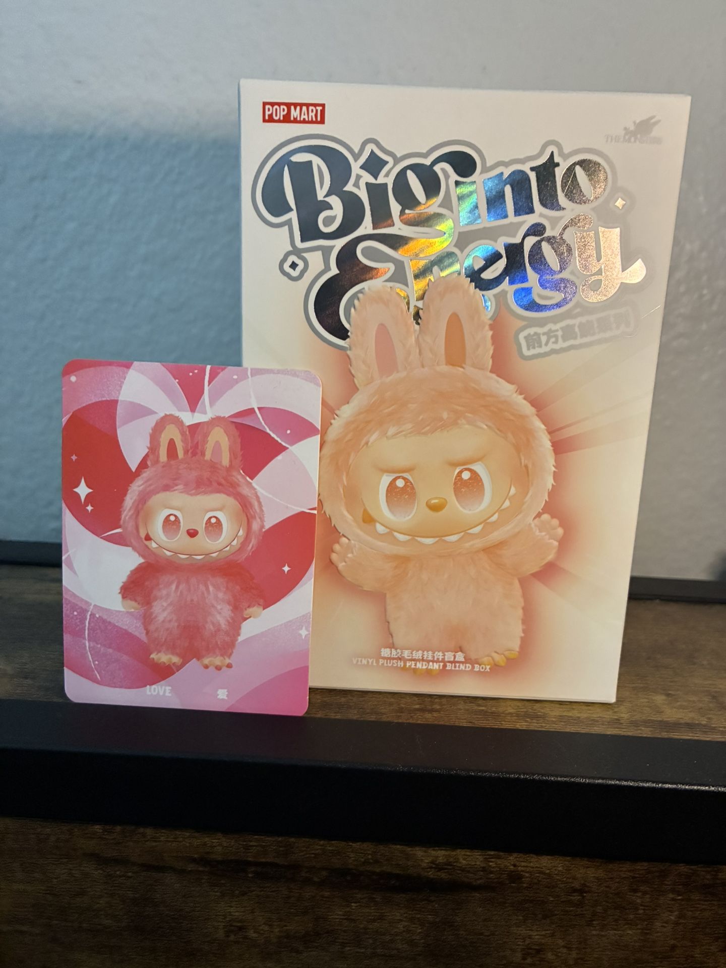 LOVE Big Into Energy Pop Mart Labubu The Monsters
