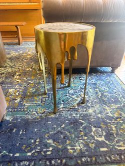 Golden Drip Table
