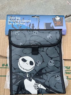 Tim Burtons the nightmare before Christmas Jack litter bag new