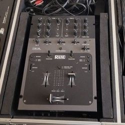 DJ Setup Rane Mixer +Subwoofer