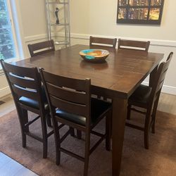 8 Seater Dining Set with Adjustable Table