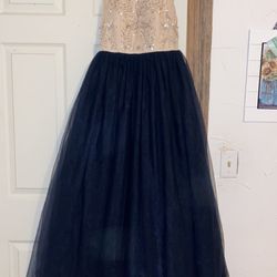 Blue Prom Dress
