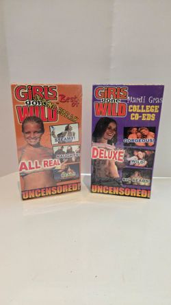 Girls Gone Wild - The Best of Spring Break and The Best of Mardi Gras college co-eds (VHS, 2000) & Jerry Springer Too Hot for TV VHS
