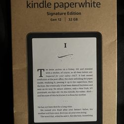 Kindle Paperwhite Signature Edition 12th Gen, 32GB