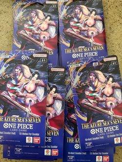 One piece The Azure Sea's Seven Sleeved Booster Pack - OP14