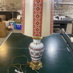 Authentic Ukrainian Table Lamp 