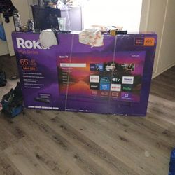 65" Roku TV Brand New In Box