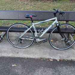 Trek 1200 c hybrid conversion awesome deal