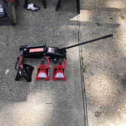 2 1/4 Ton Floor Jack And Stands
