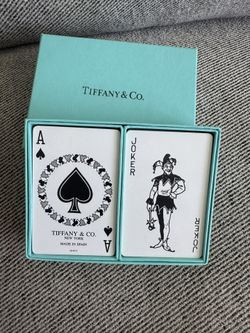 NEW! Vintage TIFFANY Playing Cards - Double Deck - Never Played