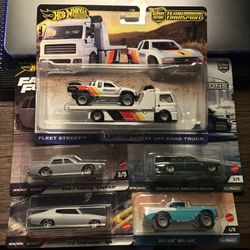 Hotwheels Premium And Team Transport 