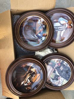 Norman Rockwell Plates