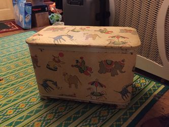Antique toy box