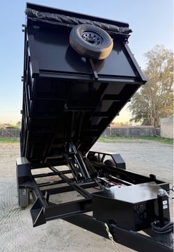 New 14ft Long Hydraulic Dump Trailer fully Loaded with all Accessories ⚽️⚽️World Cup Week Special Deal⚽️⚽️🇲🇽🇺🇸