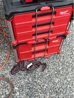 Milwaukee pack out tool box drawers