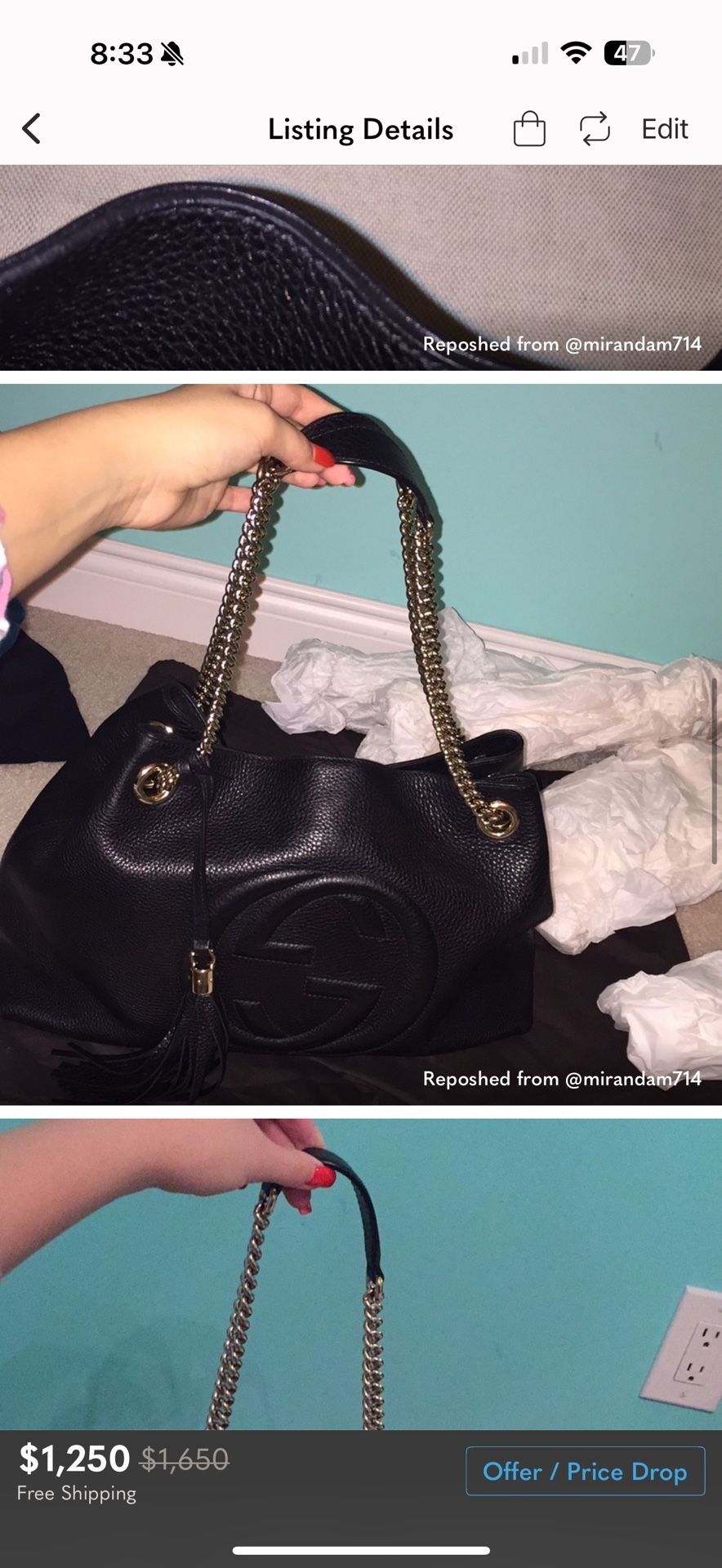 Gucci Large Tote