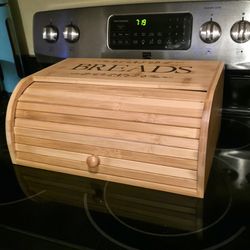 Bamboo Bread Box