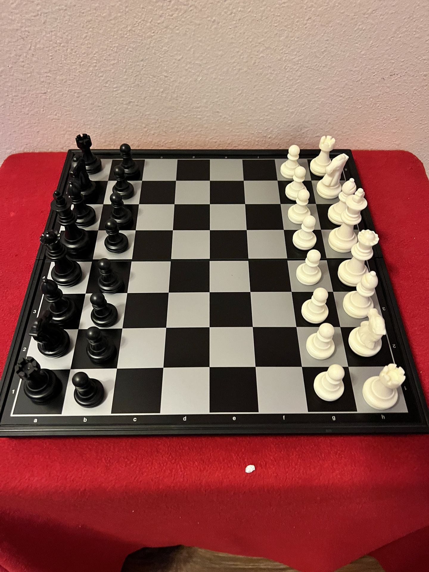 Chess Set Magnetic 12x12” Folding Case