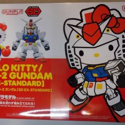 New Hello Kitty Gundam RX-78-2 Model Kit