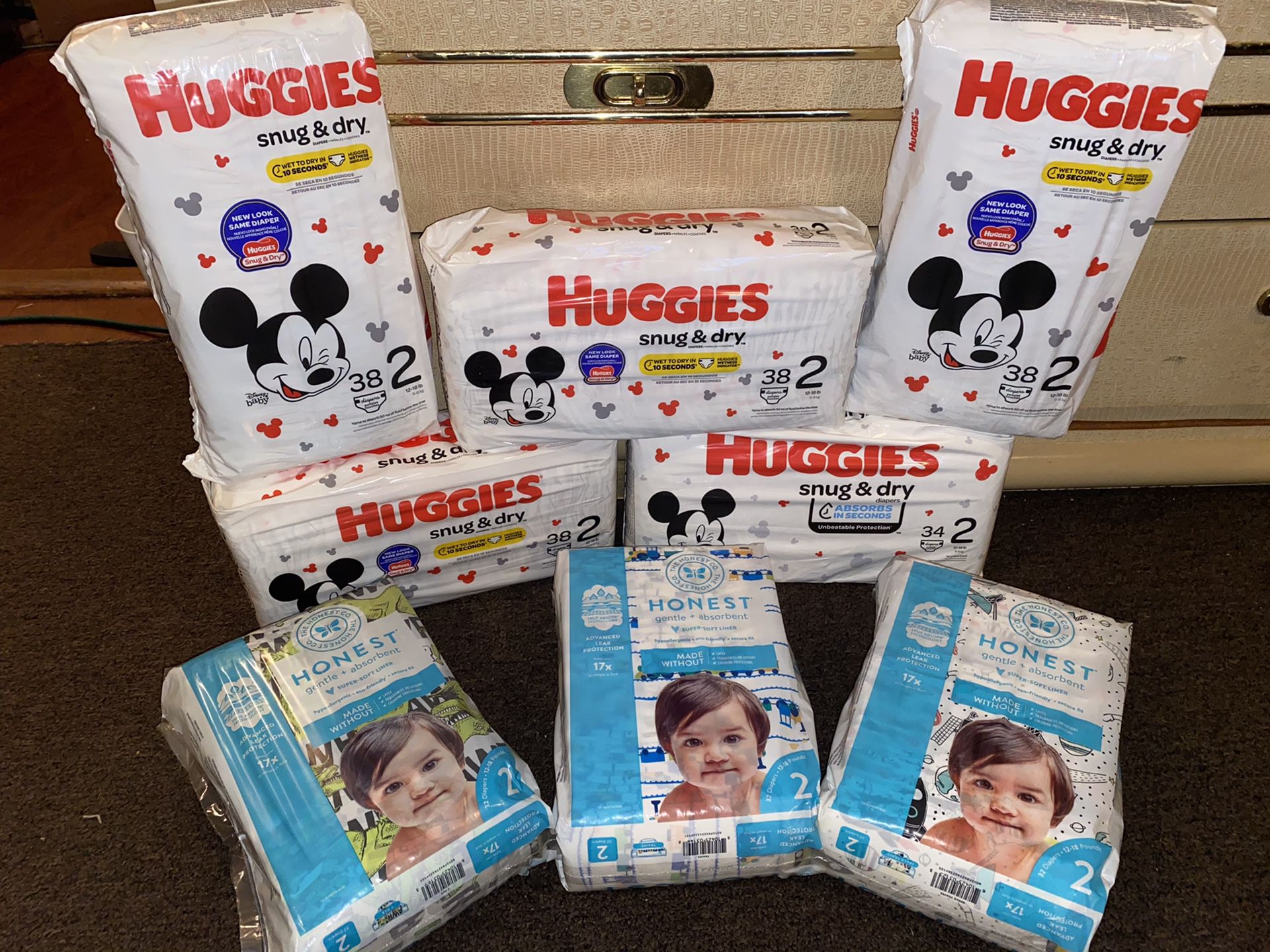 Huggies & Honest Diapers