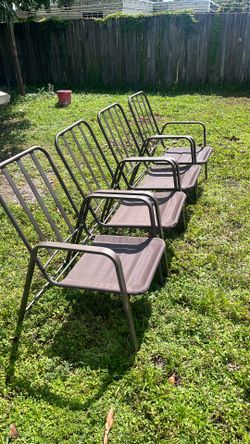 Patio chairs 4