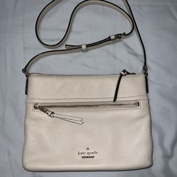 Kate Spade Leather Beige Bag