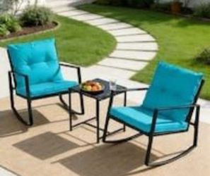 Patio rocking chairs brand new in the box outdoor chairs porch chairs outdoor rocking chairs brand new in the box 🆕✅