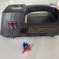 3 In 1 Mini Air Compressor 