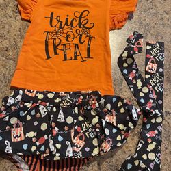 12-18 Month Three Piece Halloween Outfit 