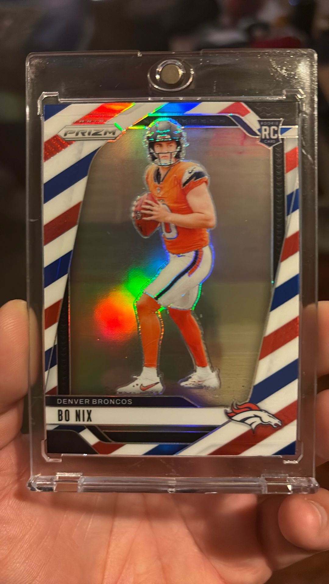Bo Nix Red White Blue