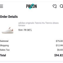 adidas originals Tennis Hu Tennis shoes Unisex