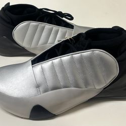 adidas Harden Vol. 7 Silver Metallic Size 18