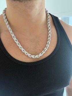 Diamond silver rope chai