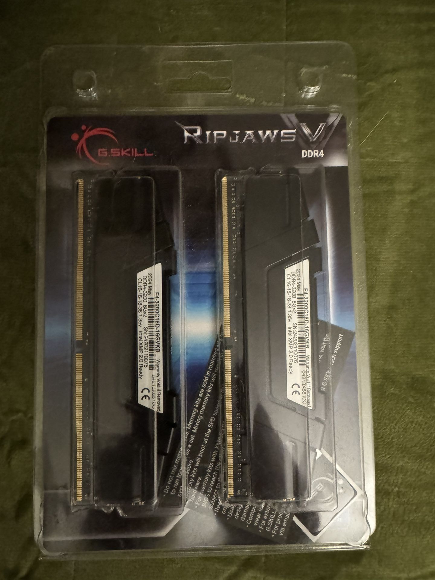 G.Skill Ripjaws V Series DDR4 RAM