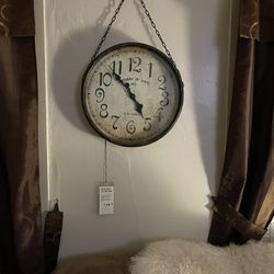 Antique Chain Wall Clock